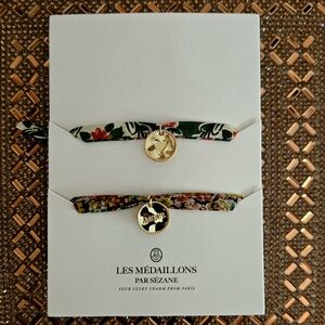 Sézane Les Médaillons Floral Bracelets - WEEKEND PRICE DROP